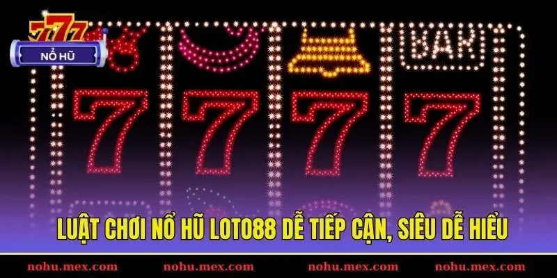 Luật chơi nổ hũ Loto88 dễ tiếp cận, siêu dễ hiểu